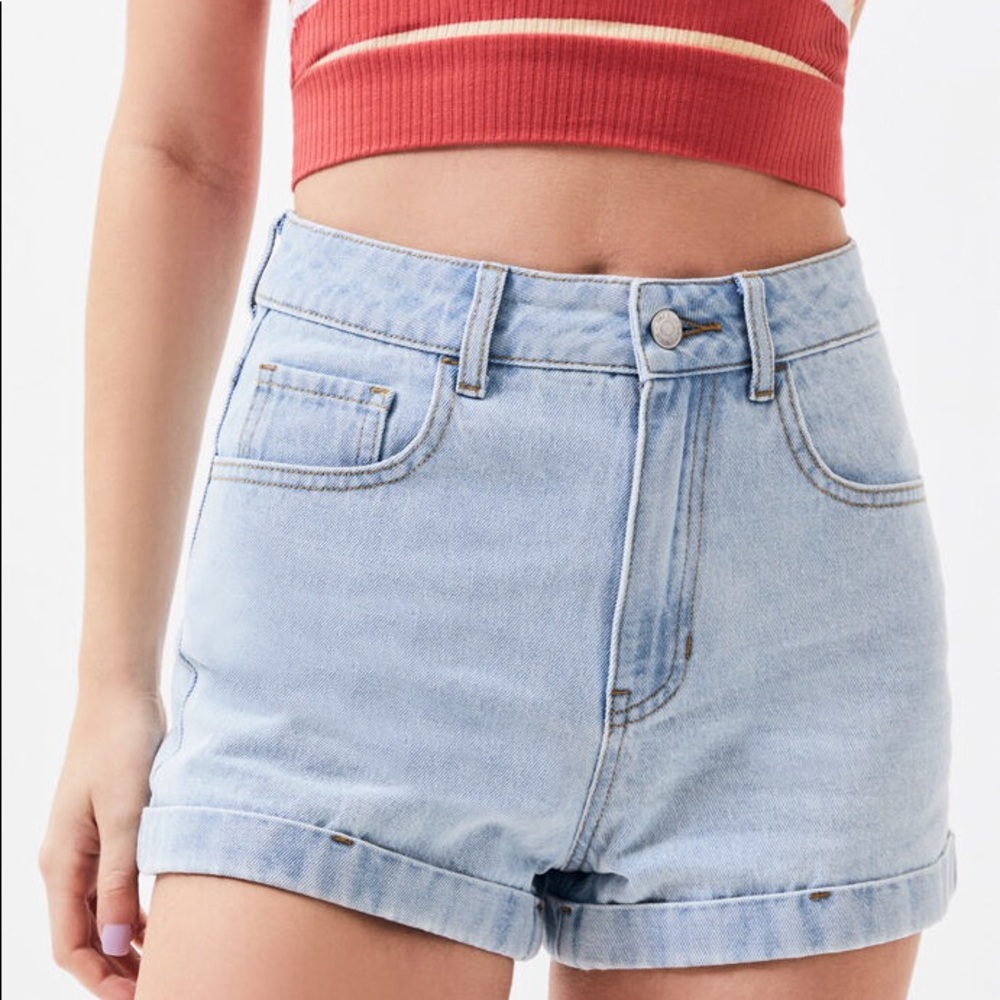 High waisted mom shorts!!